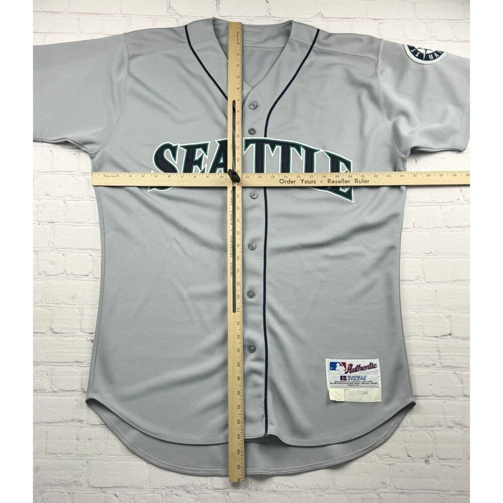 Authentic Seattle Mariners Raul Ibanez #28 Pro Cut Game Worn? Russell Jersey